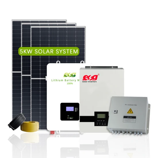 5 kW 10 kW 30 kW Paneles Solares Lithium-Ionen-LiFePO4-Batterie-Solarenergieprodukte